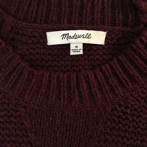 Madewell Wide-Sleeve Pullover Sweater K0585 in M